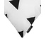 Senza Black/White #3 Kussenhoes | 45x45 cm | Katoen