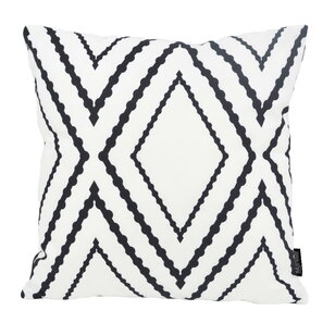 Yana White Kussenhoes | 45x45 cm | Katoen/Polyester
