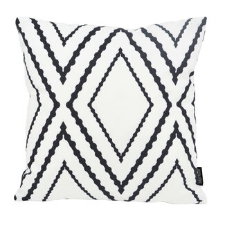 Gek op kussens! Yana White Kissenbezug | 45x45 cm | Baumwolle/Polyester
