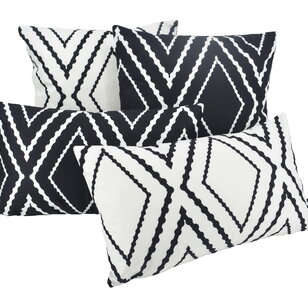 Yana White Kussenhoes | 30x50 cm | Katoen/Polyester