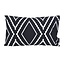 Gek op kussens! Yana Black Kissenbezug | 30x50 cm | Baumwolle/Polyester