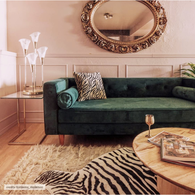 Furry Tiger Kissenbezug | 45x45 cm | Polyester