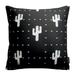 Black Cactus | 45 x 45 cm | Kussenhoes | Katoen/Polyester