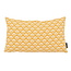 Gek op kussens! Waves Yellow Long | 30 x 50 cm | Kussenhoes | Katoen