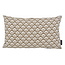 Waves Taupe Long | 30 x 50 cm | Kussenhoes | Katoen/Polyester