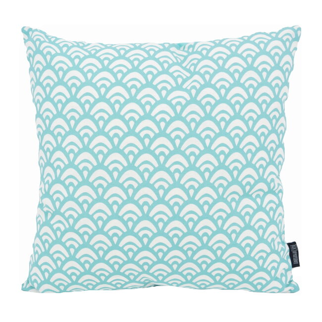 Waves Blue | 45 x 45 cm | Kussenhoes | Katoen/Polyester