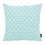 Gek op kussens! Waves Blue | 45 x 45 cm | Kussenhoes | Katoen/Polyester