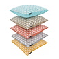Waves Grey Kussenhoes | 45x45 cm | Katoen/Polyester