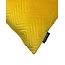 Yellow Velvet Chevron | 45 x 45 cm | Kussenhoes | Polyester