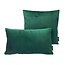 Dark Green Velvet Button Long | 30 x 50 cm | Kussenhoes | Polyester