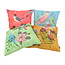 Red Love Birds - Outdoor | 45 x 45 cm | Kussenhoes | Katoen