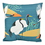 Crane Birds #2 - Outdoor | 45 x 45 cm | Kussenhoes | Katoen/Polyester