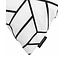 White Cube Kissenbezug | 45x45 cm | Baumwolle/Polyester