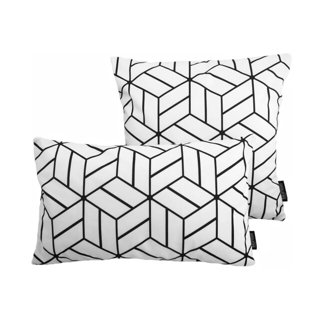 White Cube | 45 x 45 cm | Kussenhoes | Katoen/Polyester