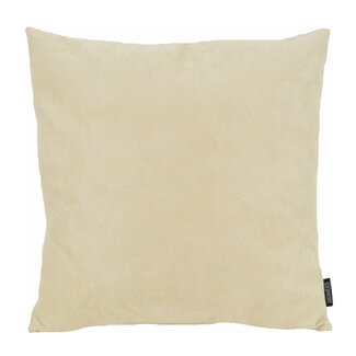 Gek op kussens! Suedine Creme | 45 x 45 cm | Kussenhoes | Suedine/Polyester