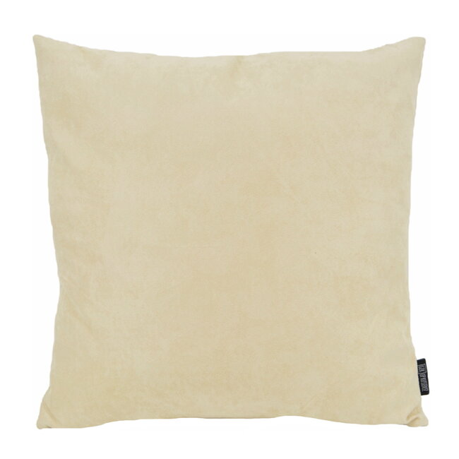 Suedine Creme | 45 x 45 cm | Kussenhoes | Suedine/Polyester