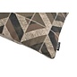 Stripe Patchwork #2 Kussenhoes | 45x45 cm | PU Leder