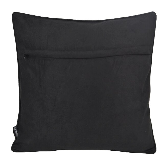 Stripe Patchwork #4 Kissenbezug | 45x45 cm | PU - Leder