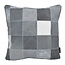 Gek op kussens! Patchwork #3 | 45 x 45 cm | Kussenhoes | PU Leder