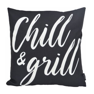 Chill & Grill - Outdoor Kissenbezug | 45x45 cm | Baumwolle