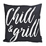 Gek op kussens! Chill & Grill - Outdoor | 45 x 45 cm | Kussenhoes | Katoen