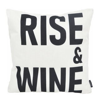 Gek op kussens! Rise & Wine - Outdoor Kissenbezug | 45x45 cm | Baumwolle