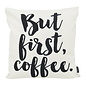 But First, Coffee - Outdoor Kussenhoes | 45x45 cm | Katoen