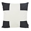 Dano Black/White #1 - Outdoor Kissenbezug | 45x45 cm | Baumwolle