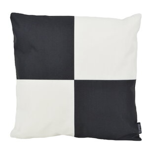 Dano Black/White #2 - Outdoor Kussenhoes | 45x45 cm | Katoen