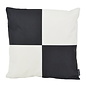 Dano Black/White #2 - Outdoor Kussenhoes | 45x45 cm | Katoen