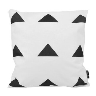 Gek op kussens! Dano Black/White #3 - Outdoor Kissenbezug | 45x45 cm | Baumwolle