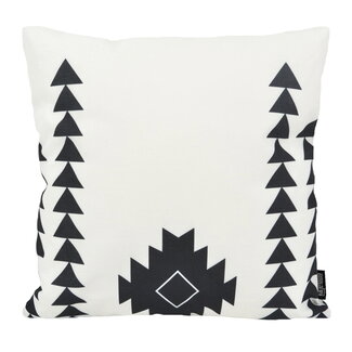 Gek op kussens! Dano Black / White #4 - Outdoor | 45 x 45 cm | Kussenhoes | Katoen