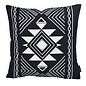 Ibiza Black - Outdoor Kussenhoes | 45x45 cm | Polyester
