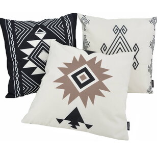 Ibiza Black - Outdoor Kussenhoes | 45x45 cm | Polyester