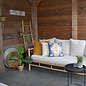 Ibiza Grey - Outdoor Kussenhoes | 45x45 cm | Katoen