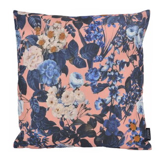 Gek op kussens! Floral Lila - Outdoor Kussenhoes | 45x45 cm | Katoen