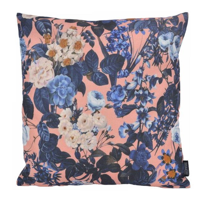 Floral Lila - Outdoor | 45 x 45 cm | Kussenhoes | Katoen