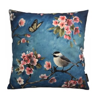 Gek op kussens! Parus Major #1 Kissenbezug | 45x45 cm | Baumwolle/Leinen