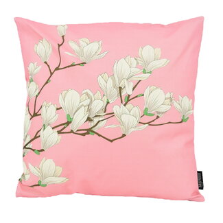 Gek op kussens! Pink Magnolia - Outdoor | 45 x 45 cm | Kussenhoes | Katoen