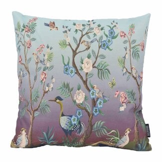 Gek op kussens! Oriental Flower Birds | 45 x 45 cm | Kussenhoes | Katoen