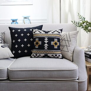 Nordic Prism Kussenhoes | 45x45 cm | Katoen/Linnen