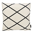 Criss Cross Square Kissenbezug | 45x45 cm | Baumwolle/Leinen