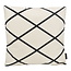 Criss Cross Square Kussenhoes | 45x45 cm | Katoen/Linnen
