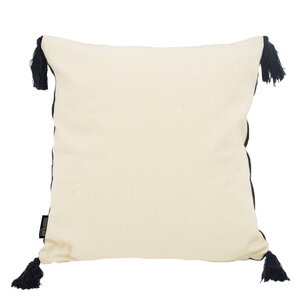 Boho Kaya Black Kissenbezug | 40x40 cm | Baumwolle