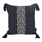 Boho Kaya Black Kussenhoes | 40x40 cm | Katoen