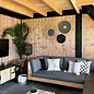 Boho Kaya Black Kussenhoes | 40x40 cm | Katoen