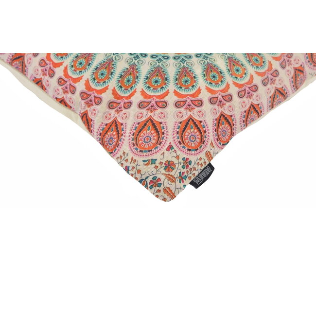 Ibiza Circle | 45 x 45 cm | Kussenhoes | Katoen/Linnen