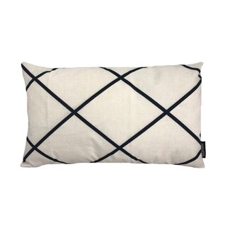 Gek op kussens! Criss Cross | 30 x 50 cm | Kussenhoes | Katoen/Polyester