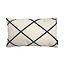 Criss Cross Kussenhoes | 30x50 cm | Katoen/Linnen