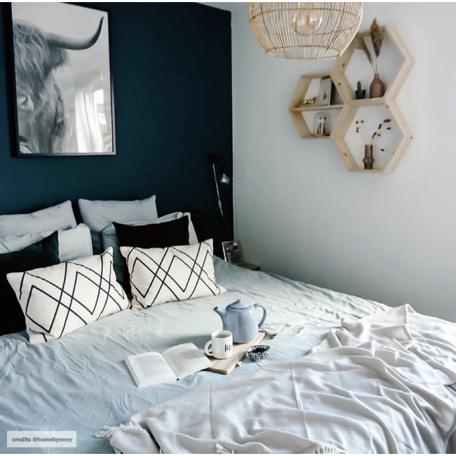 Avery Cross Kussenhoes | 30x50 cm | Katoen/Linnen